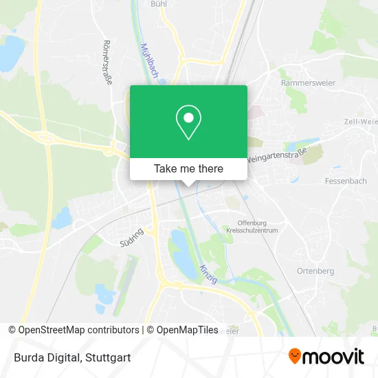Burda Digital map