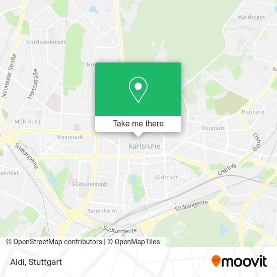 Aldi map