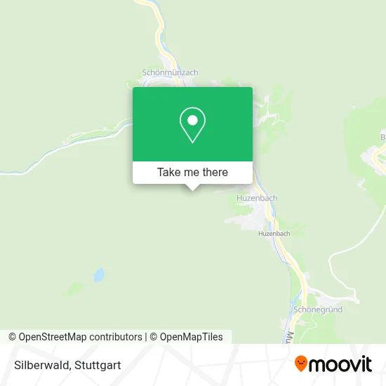 Silberwald map