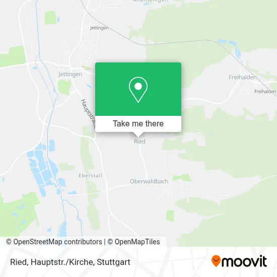 Ried, Hauptstr./Kirche map