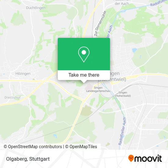 Olgaberg map