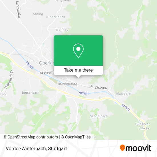 Vorder-Winterbach map