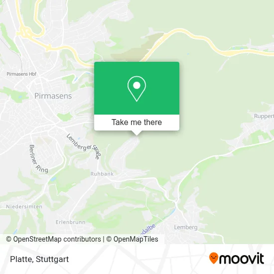 Platte map