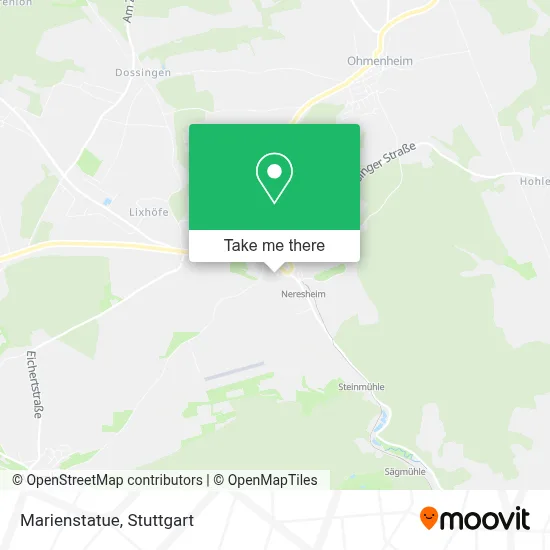 Marienstatue map