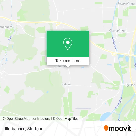 Illerbachen map