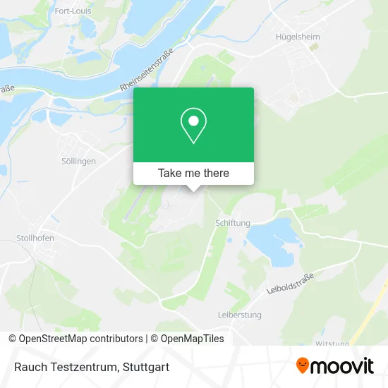 Rauch Testzentrum map