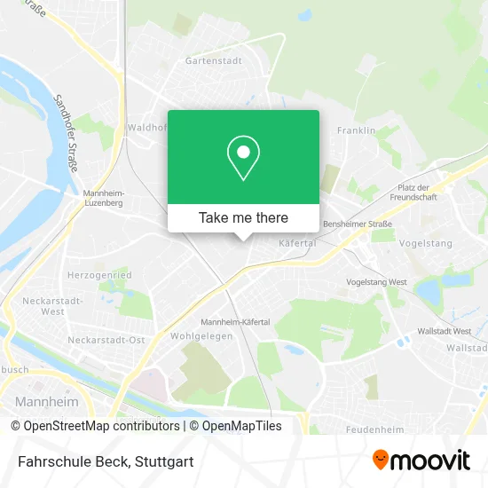 Fahrschule Beck map