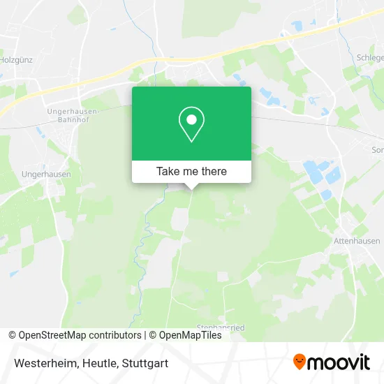 Westerheim, Heutle map