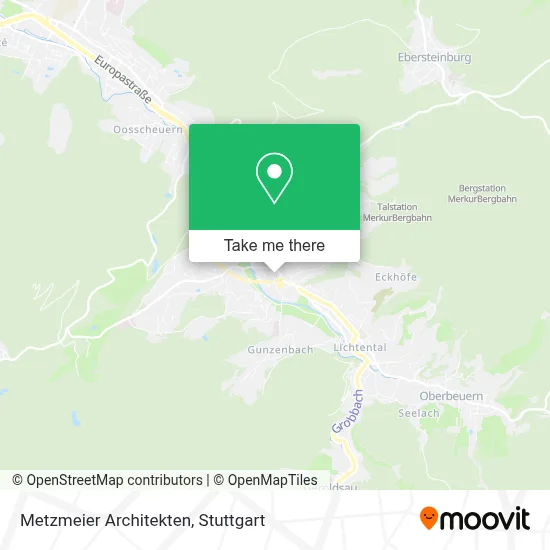 Metzmeier Architekten map