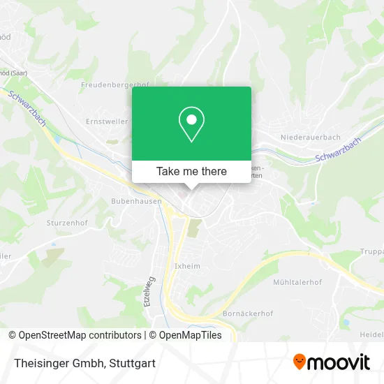 Theisinger Gmbh map