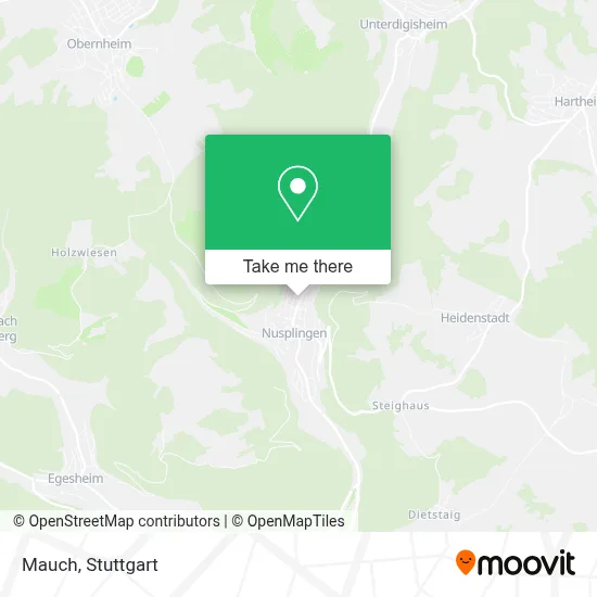 Mauch map
