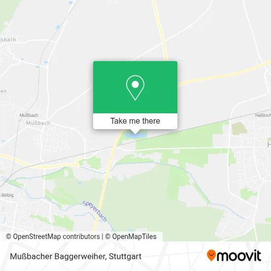 Mußbacher Baggerweiher map