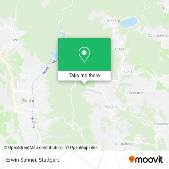 Erwin Sahner map