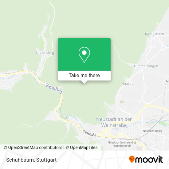 Schuhbaum map