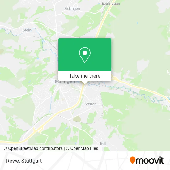 Rewe map