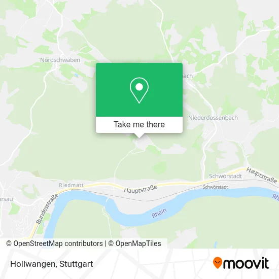 Hollwangen map