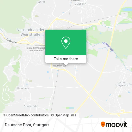 Deutsche Post map