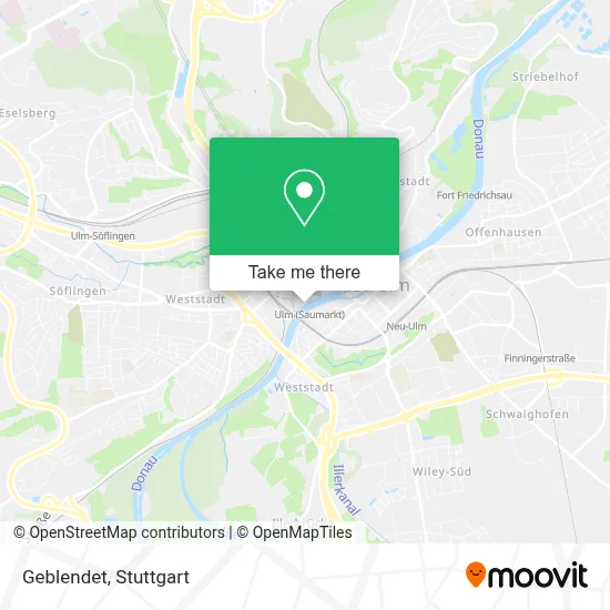 Geblendet map
