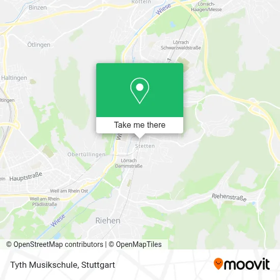 Tyth Musikschule map