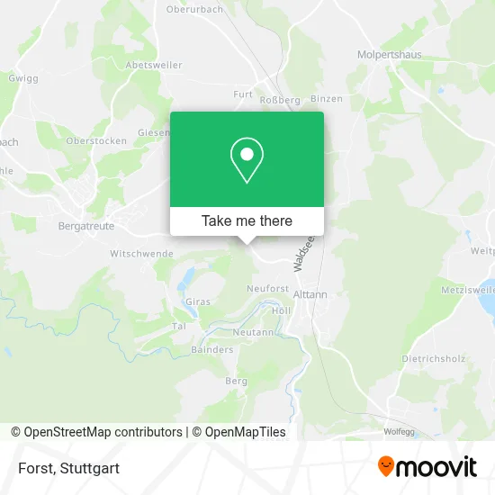 Forst map