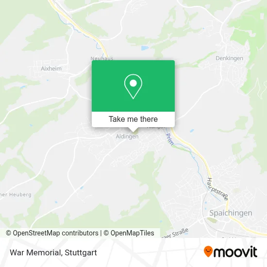 Kriegerdenkmal map