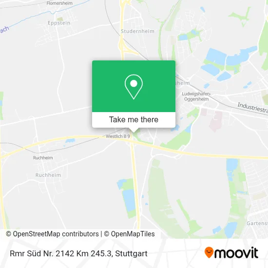 Rmr Süd Nr. 2142 Km 245.3 map