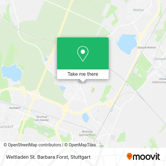 Weltladen St. Barbara Forst map