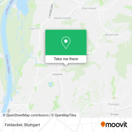 Feldacker map