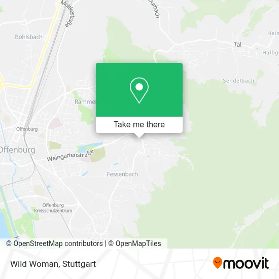 Donna Selvatica map