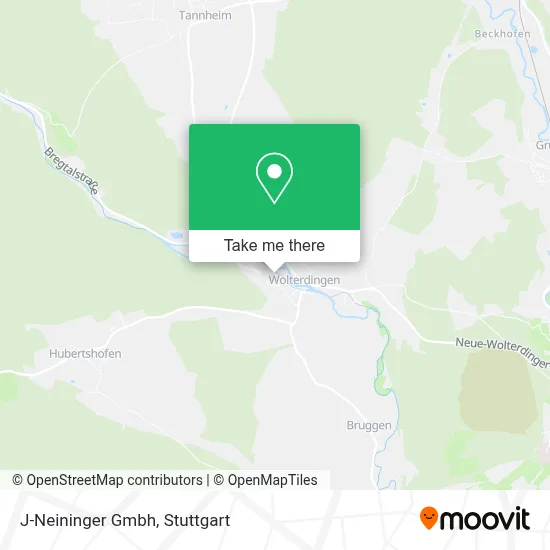 J-Neininger Gmbh map