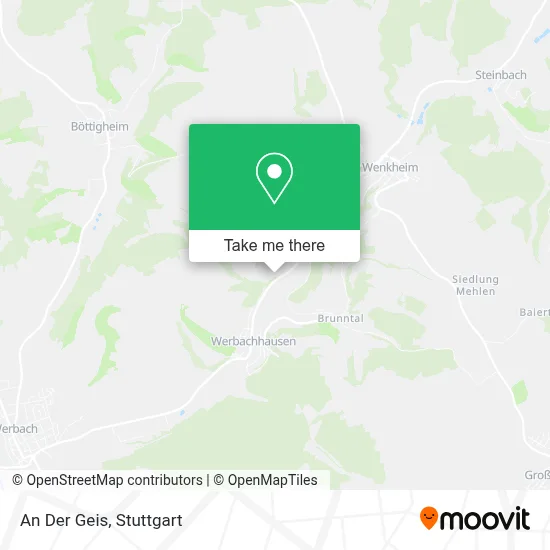 An Der Geis map