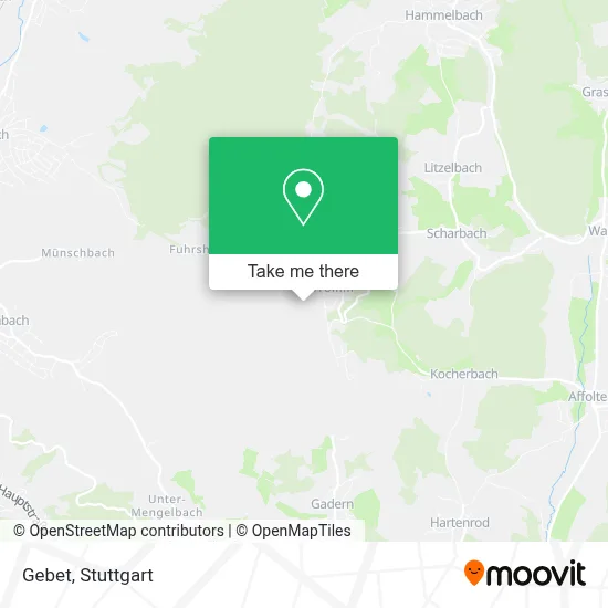 Gebet map