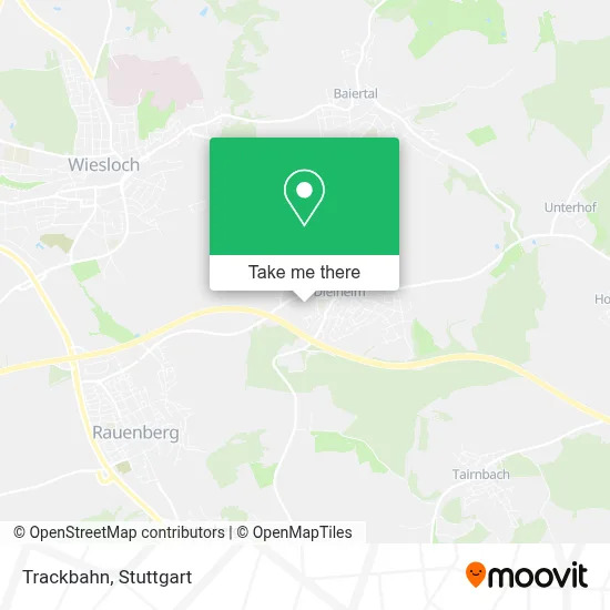 Trackbahn map