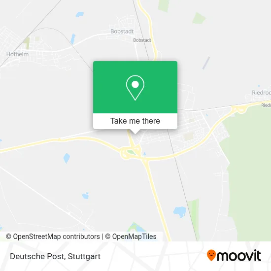 Deutsche Post map