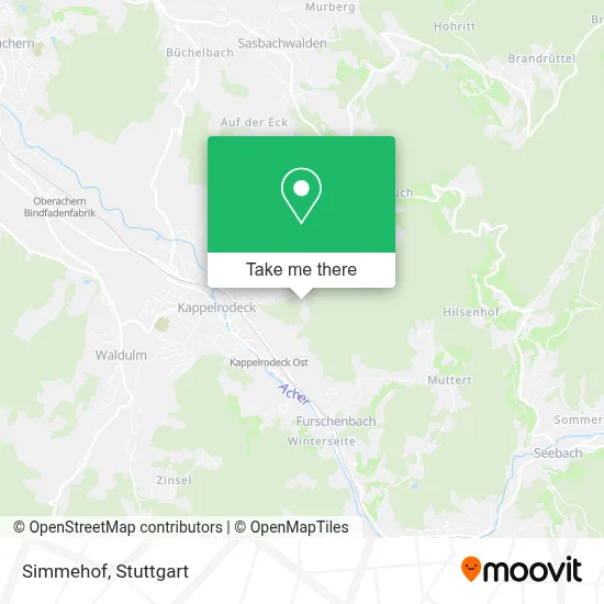 Simmehof map