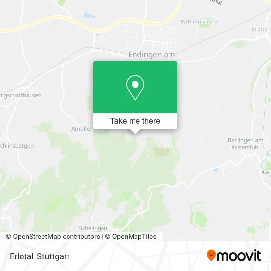 Erletal map