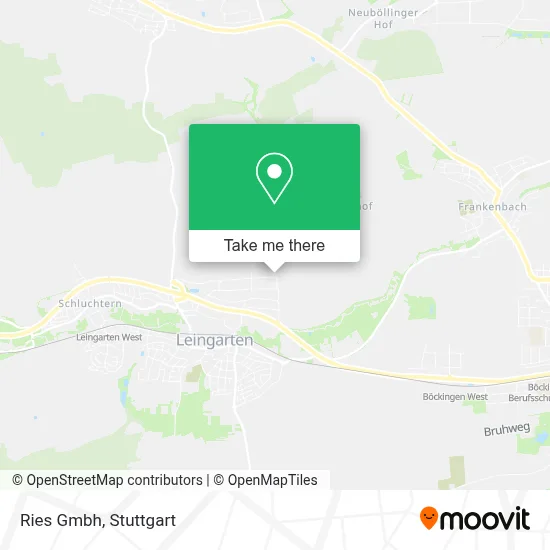 Ries Gmbh map