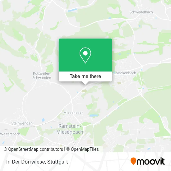 In Der Dörrwiese map
