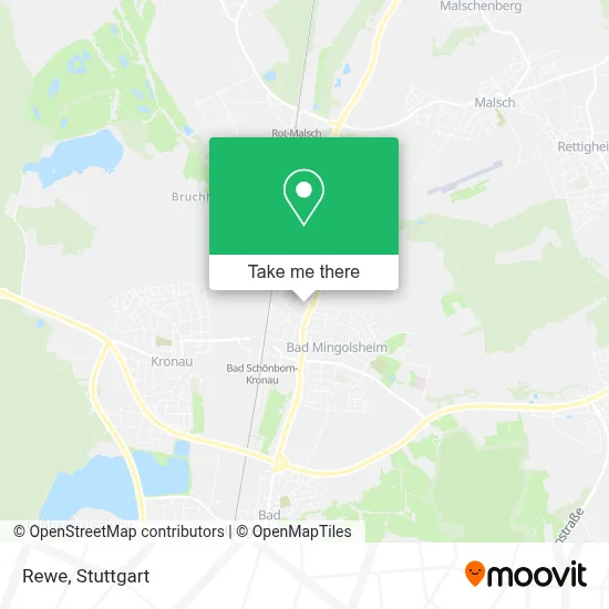 Rewe map