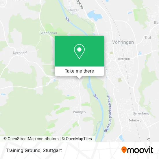 Trainingsplatz map