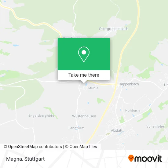 Magna map