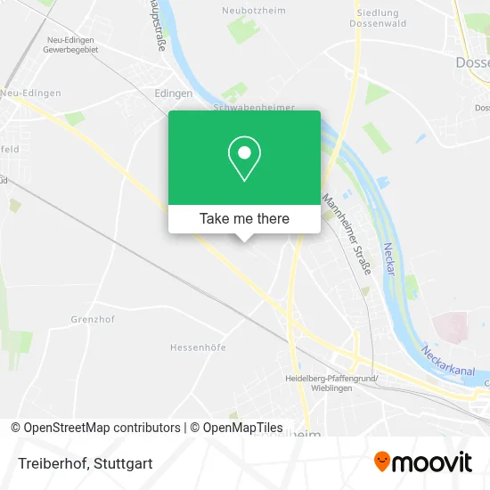 Treiberhof map