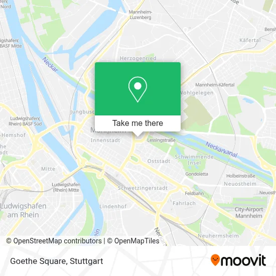 Goetheplatz map