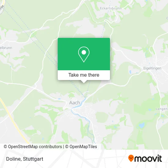 Doline map