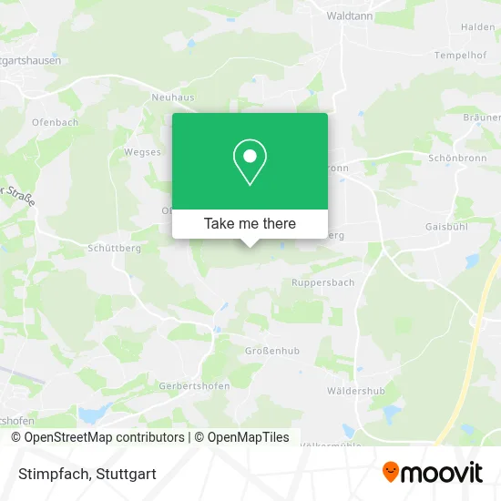 Stimpfach map