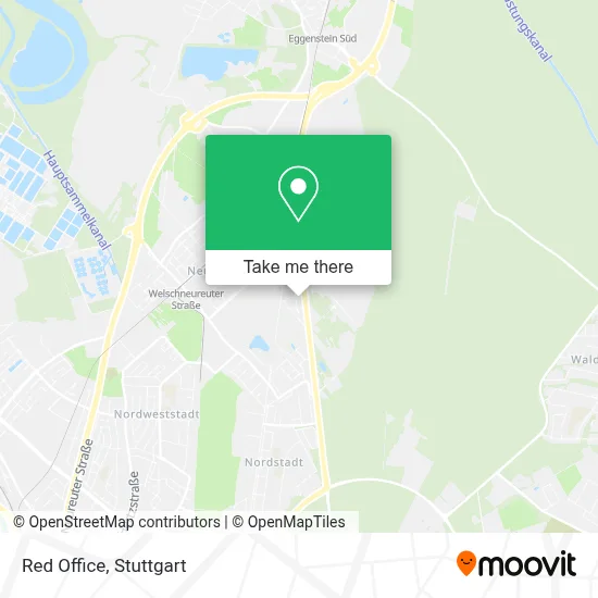 Red Office map
