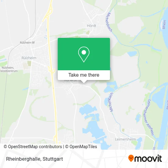 Rheinberghalle map