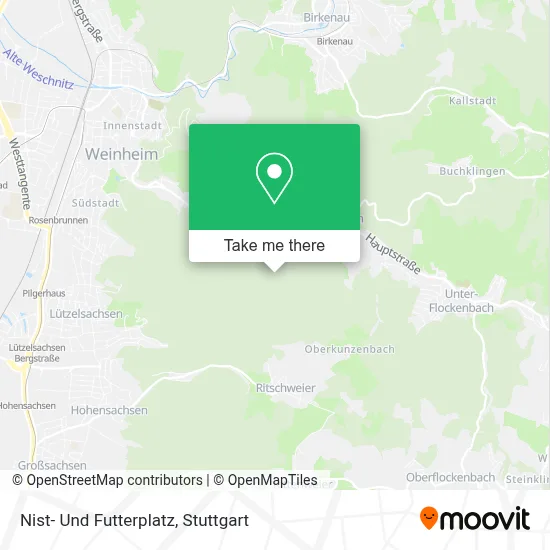Nist- Und Futterplatz map