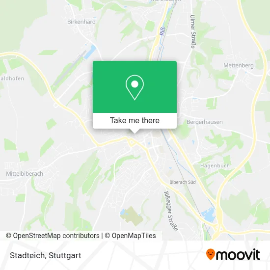 Stadteich map