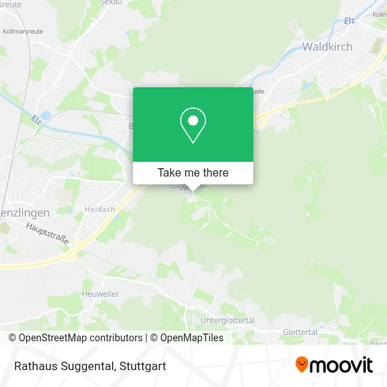 Rathaus Suggental map